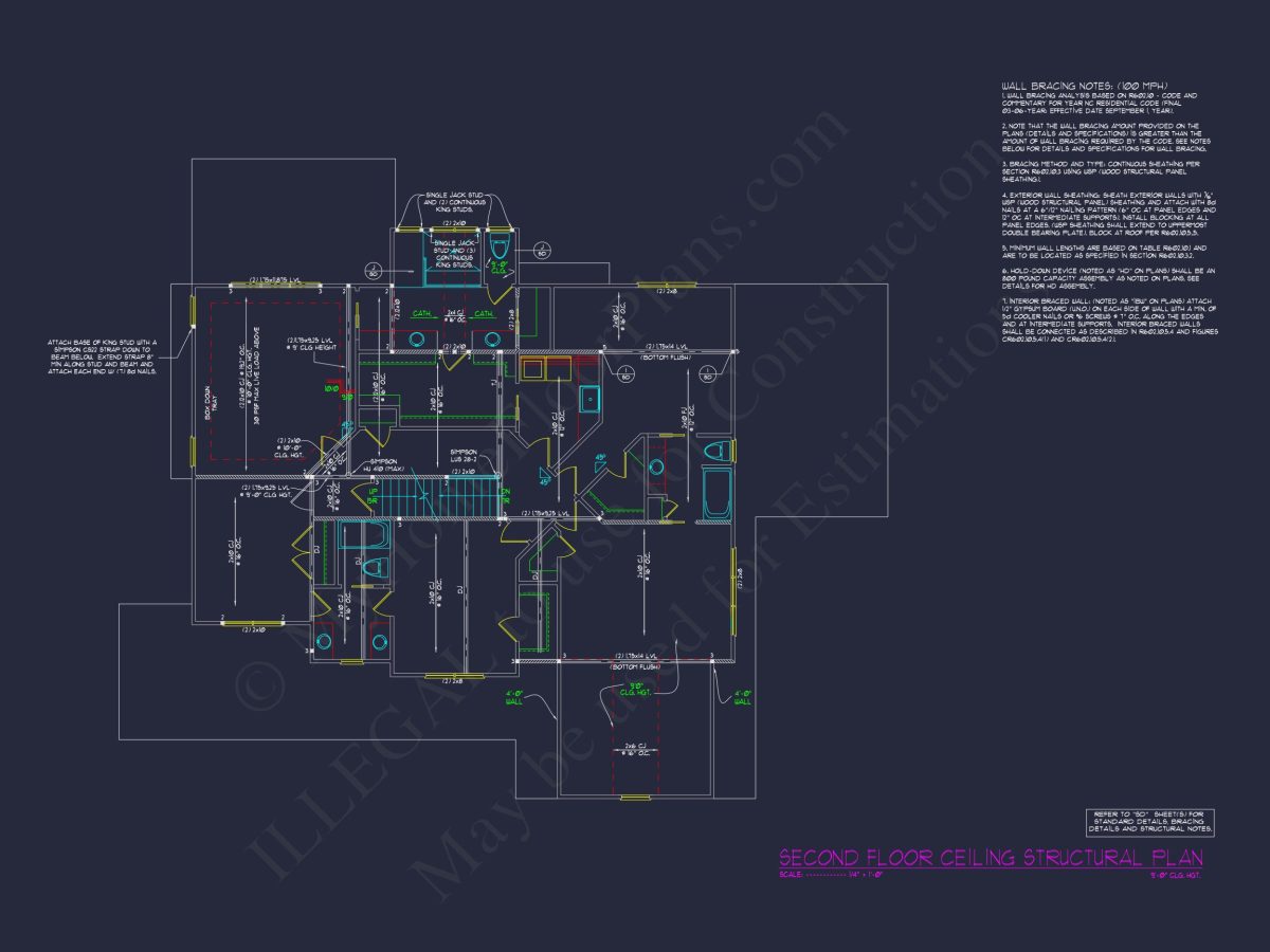 Elegant 2.5 Story house Plan with Spacious CAD Designs