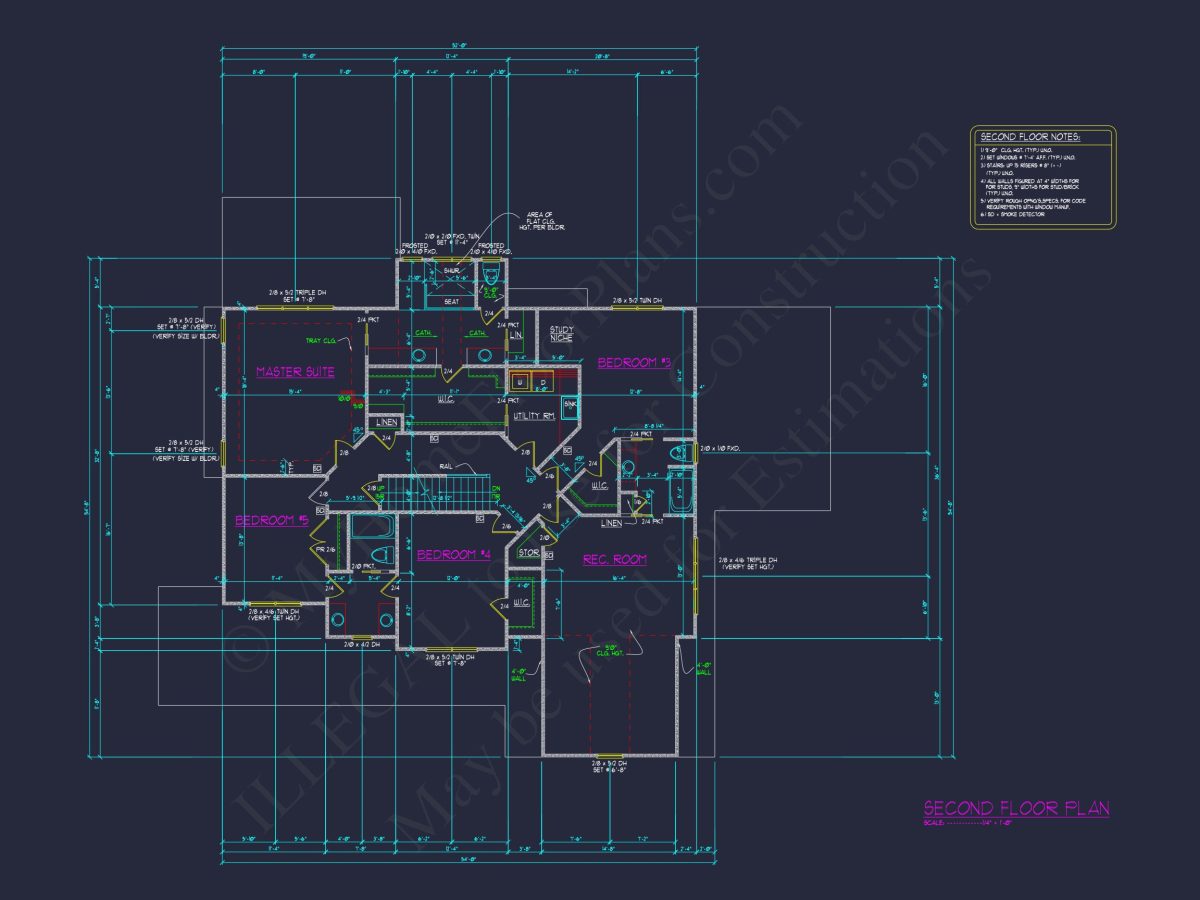 Elegant 2.5 Story house Plan with Spacious CAD Designs