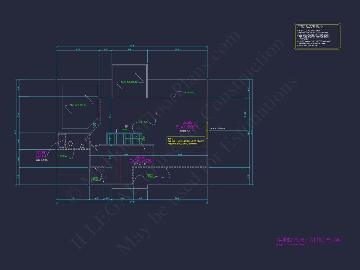 Elegant 2.5 Story house Plan with Spacious CAD Designs