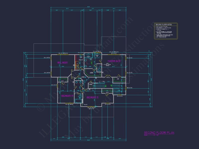 Elegant 3-Floor house Plan with CAD Blueprint and Designs