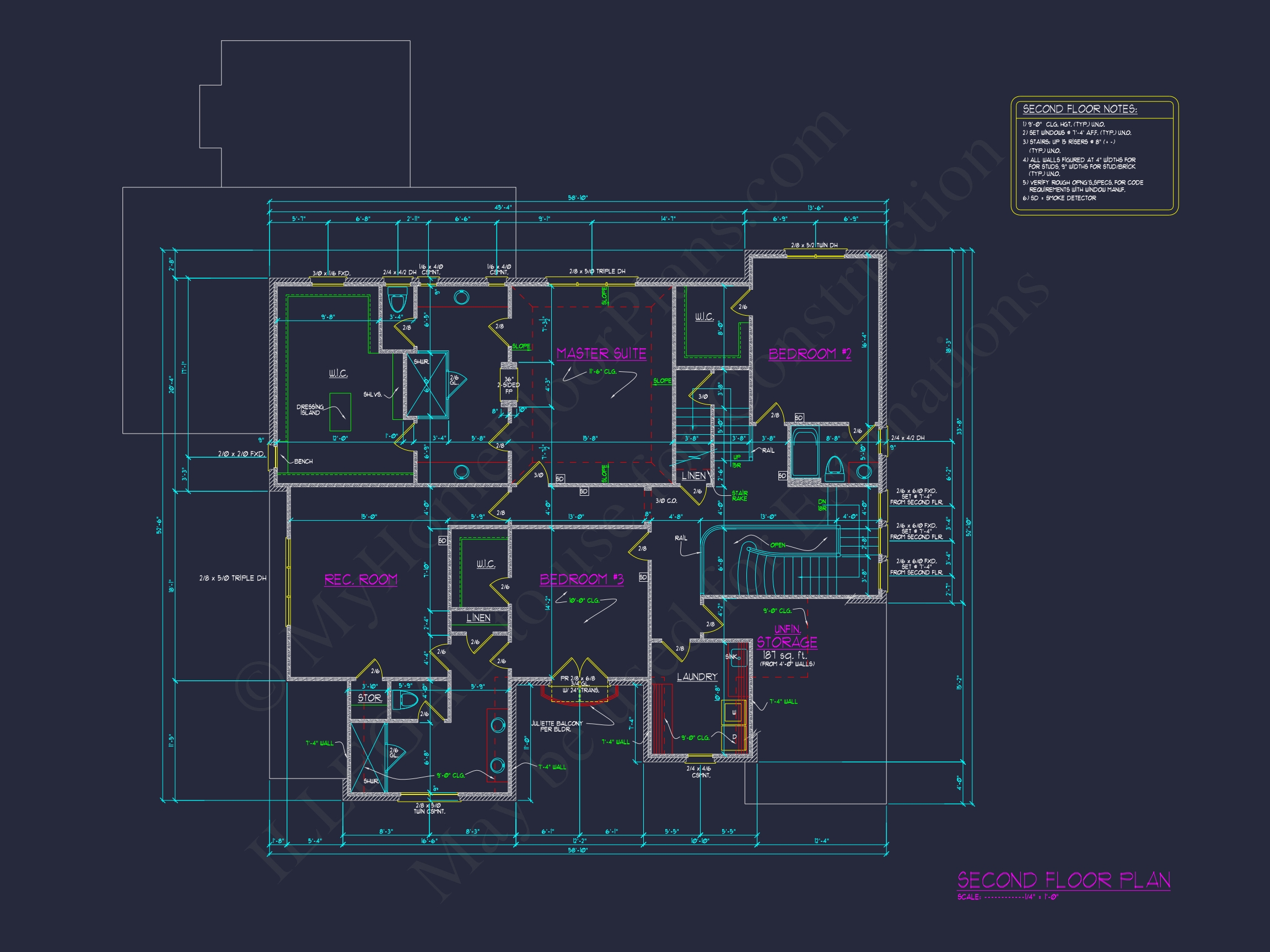 Elegant-3-Story-Home-Floor-Plan-with-Complete-CAD-Designs-70