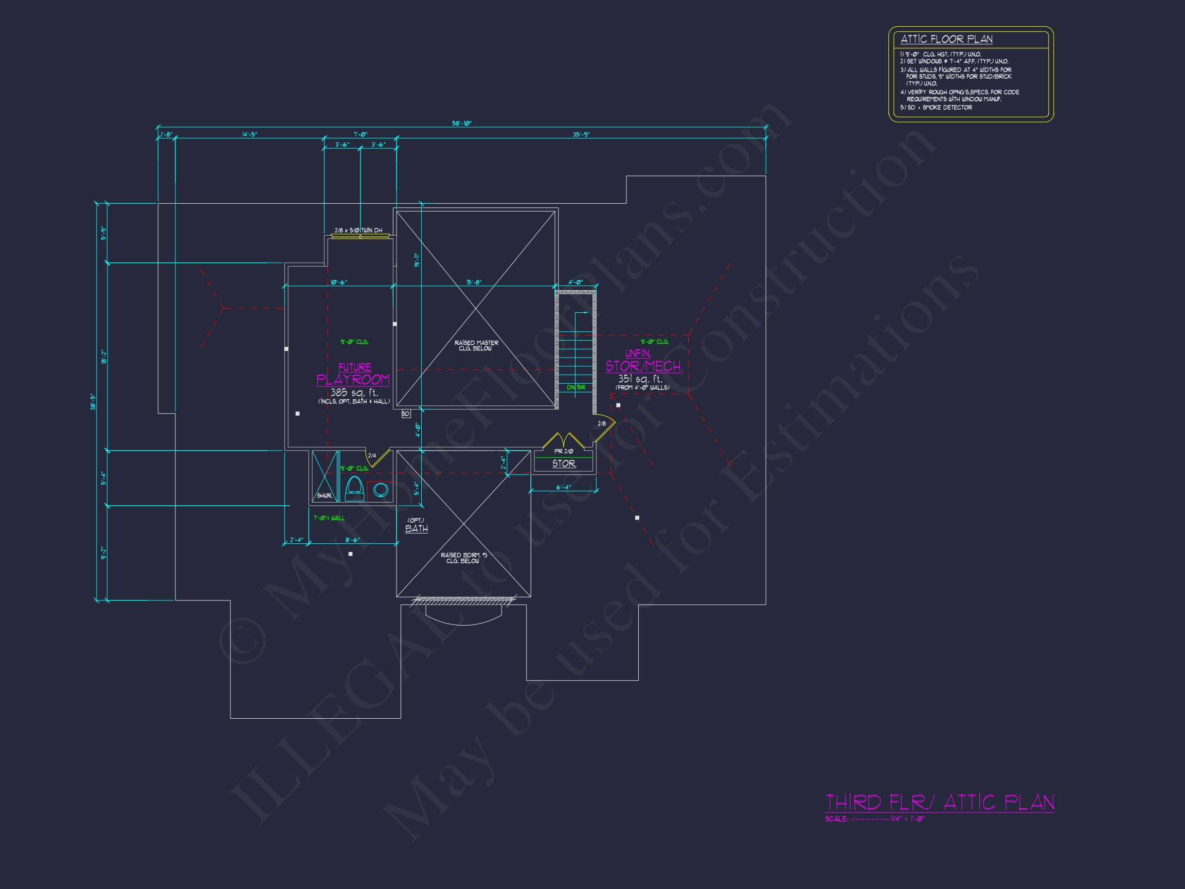 Elegant-3-Story-Home-Floor-Plan-with-Complete-CAD-Designs-71