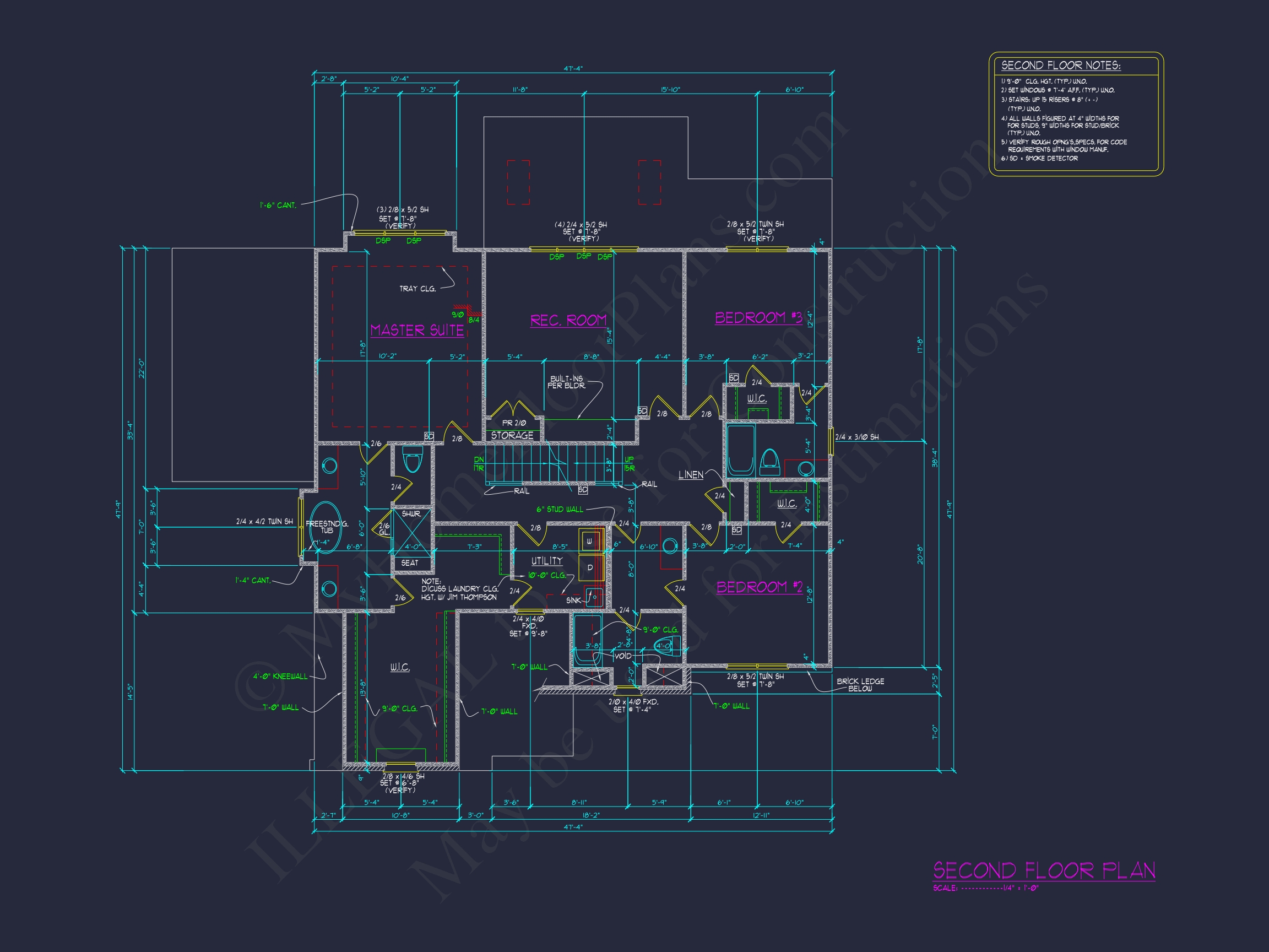 Elegant 3-Story Home Plan with 5 Bedrooms and Modern CAD Designs