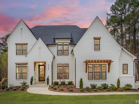 Elegant 3-Story house Plan with CAD Blueprint & Modern Designs