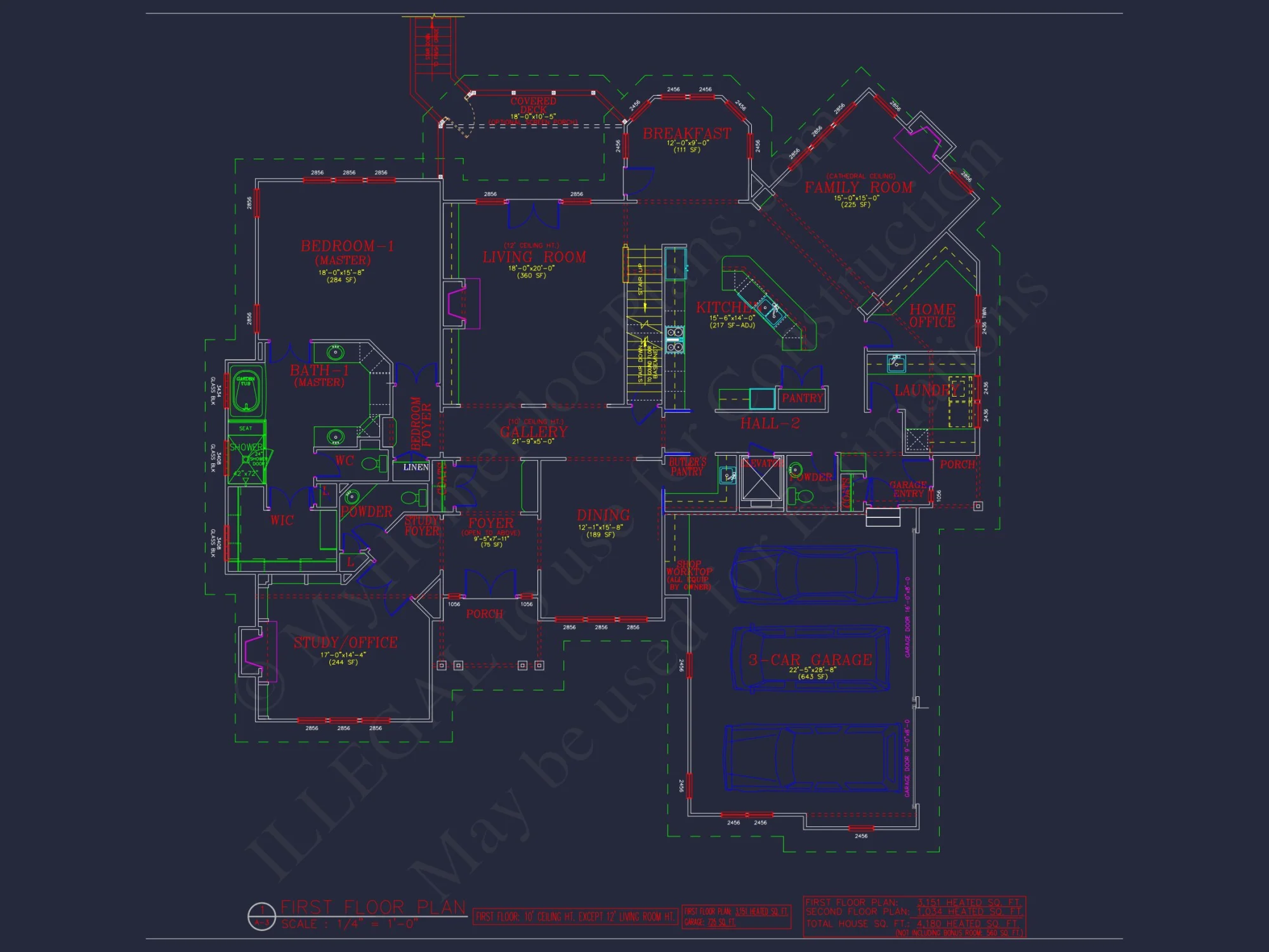 Elegant 3-Story house Plan with CAD Blueprint and Designs