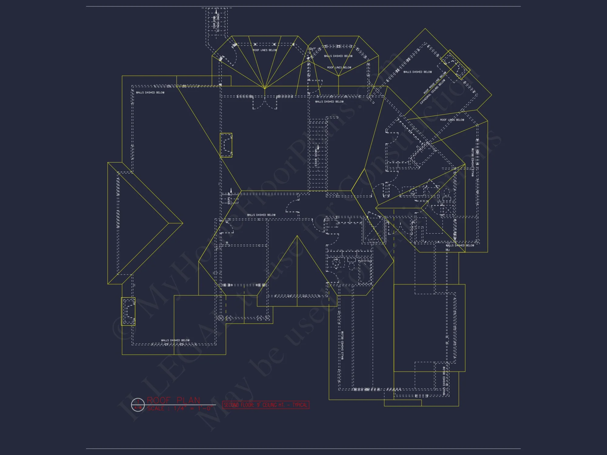 Elegant 3-Story house Plan with CAD Blueprint and Designs