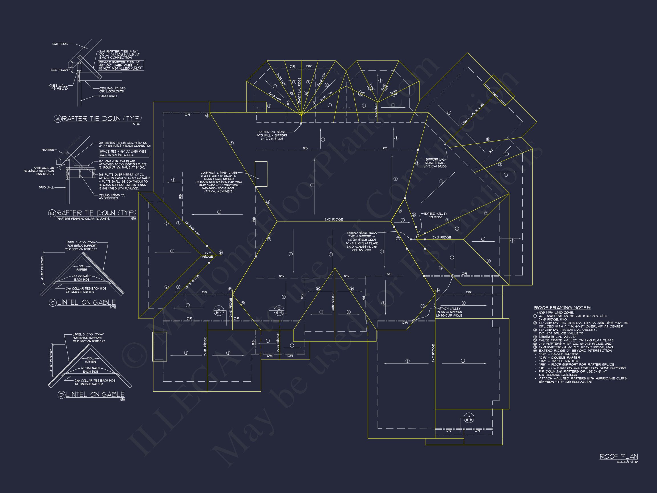 Elegant 3-Story house Plan with CAD Blueprint and Designs