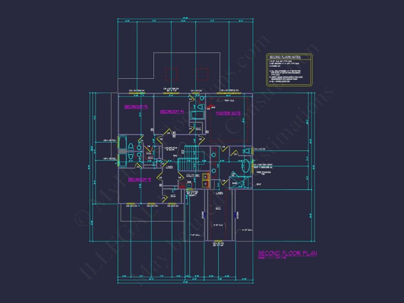 Elegant 3-Story house Plan with CAD Designs and Features