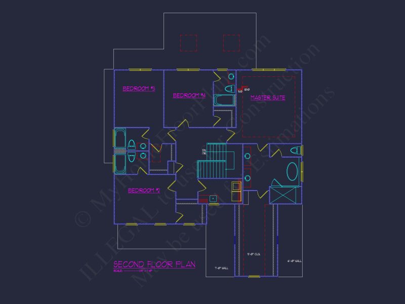 Elegant 3-Story house Plan with CAD Designs and Features