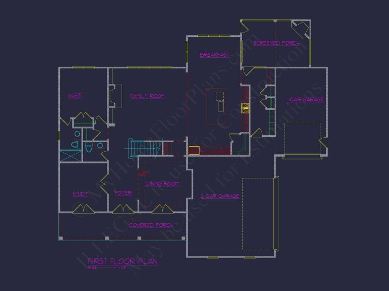 Elegant 3-Story house Plan with CAD Floor Designs & Blueprint