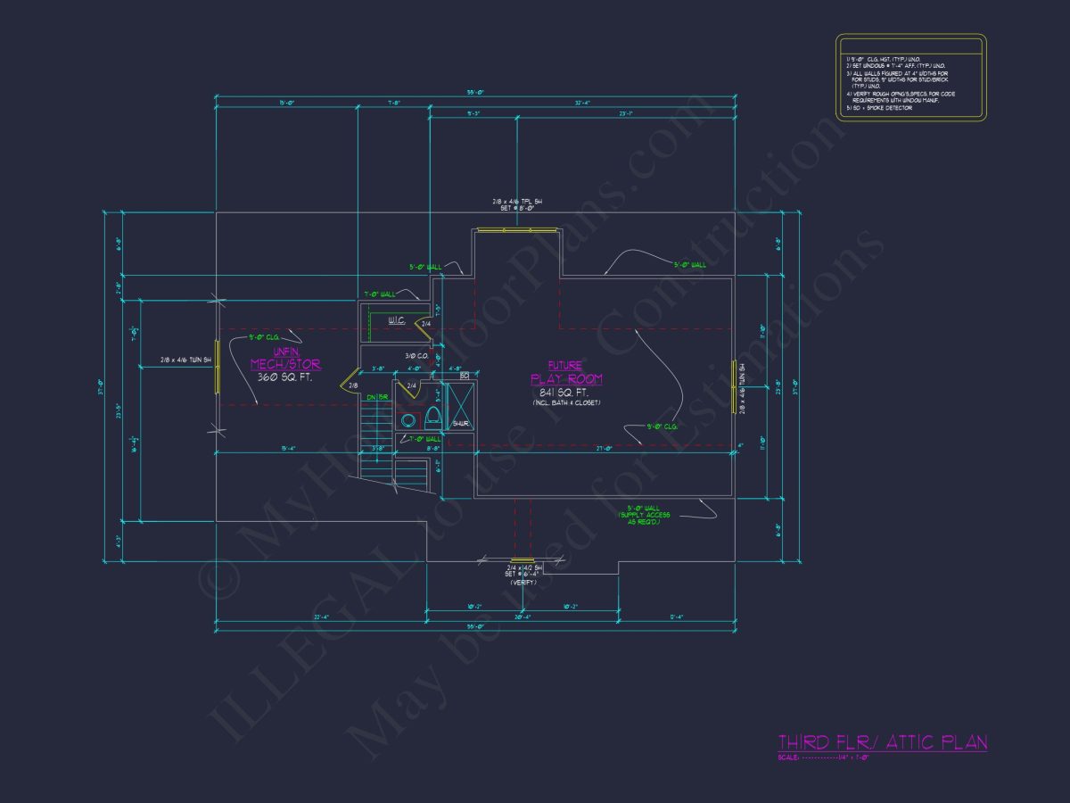 Elegant 3-Story house Plan with Spacious Floor Plan and CAD Designs