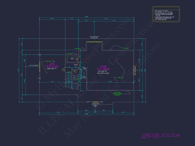 Elegant 3-Story house Plan with Spacious Floor Plan and CAD Designs