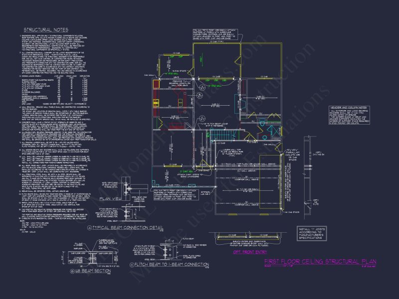 Elegant 4-Bedroom house Plan with Floor Plan, Blueprint, and CAD Designs