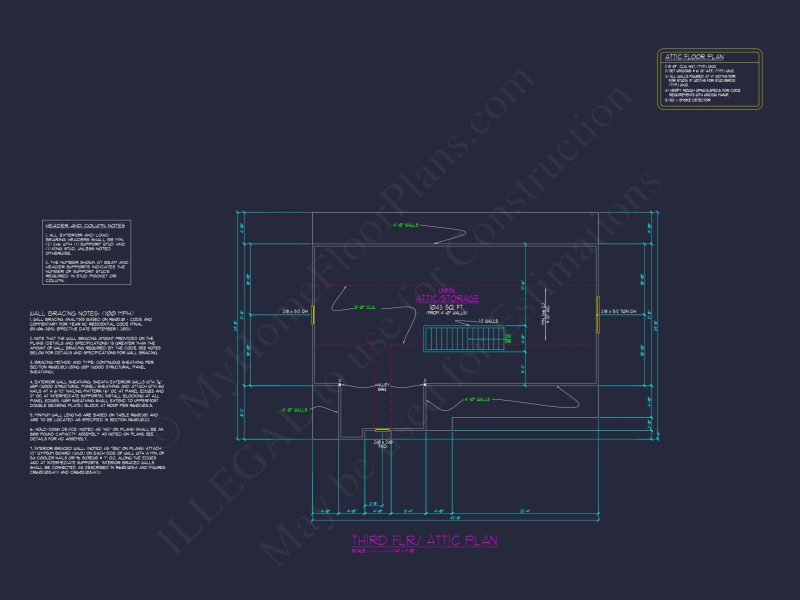 Elegant 4-Bedroom house Plan with Open Layout and CAD Design