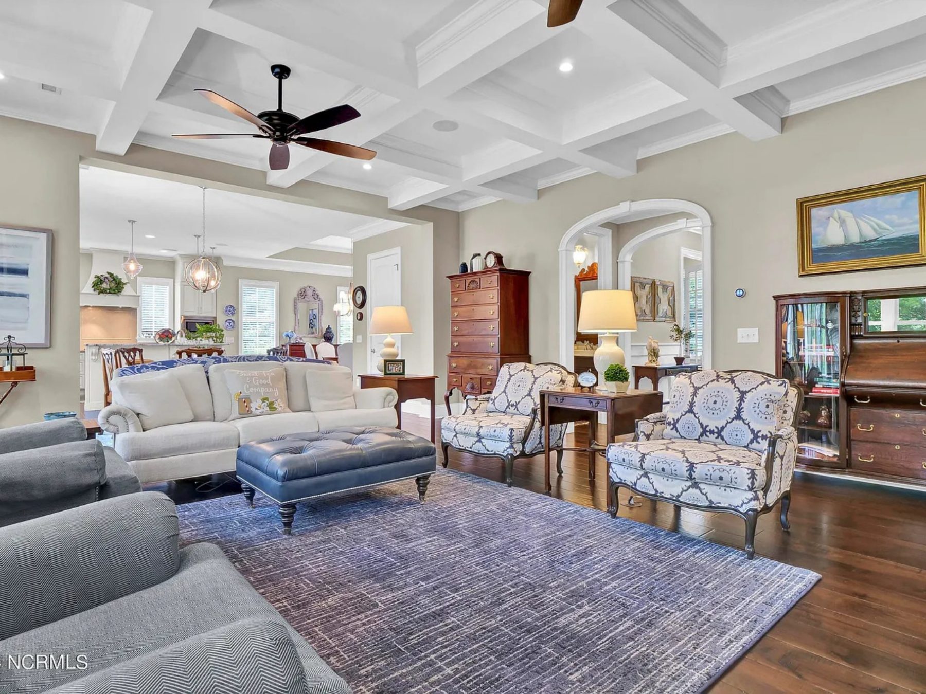 Elegant 5-Bedroom house Floor Plan with 2 Stories and Garage
