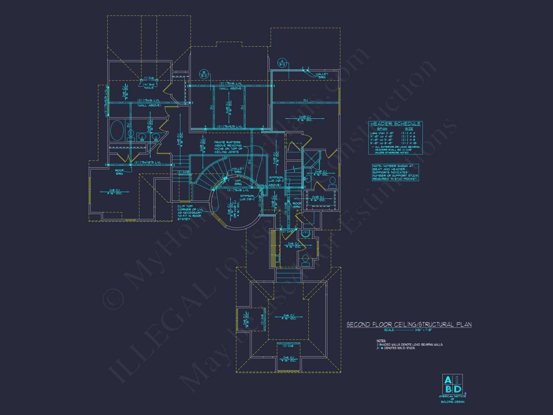 Elegant 5-Bedroom house Floor Plan with Modern Architectural Designs