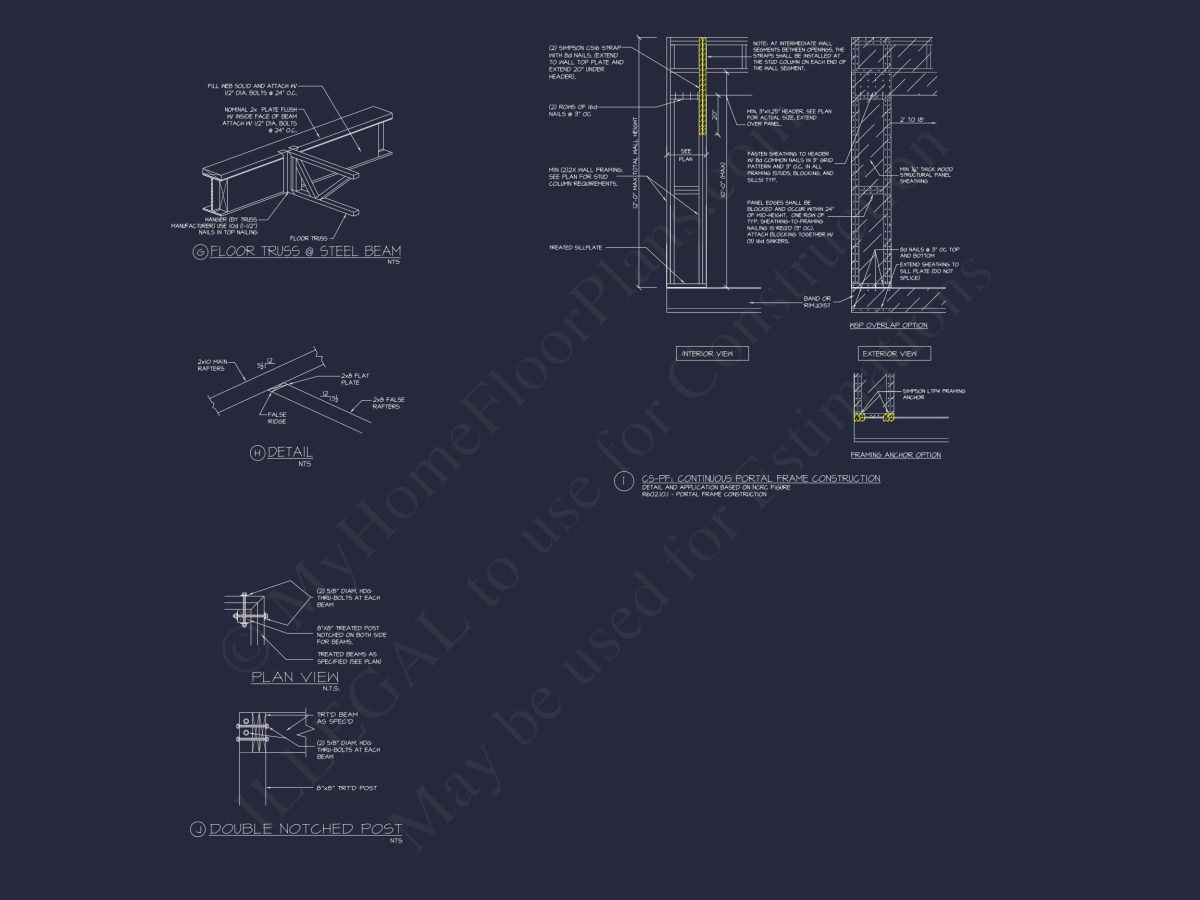 Elegant Beach house Floor Plan – Architectural Designs in CAD