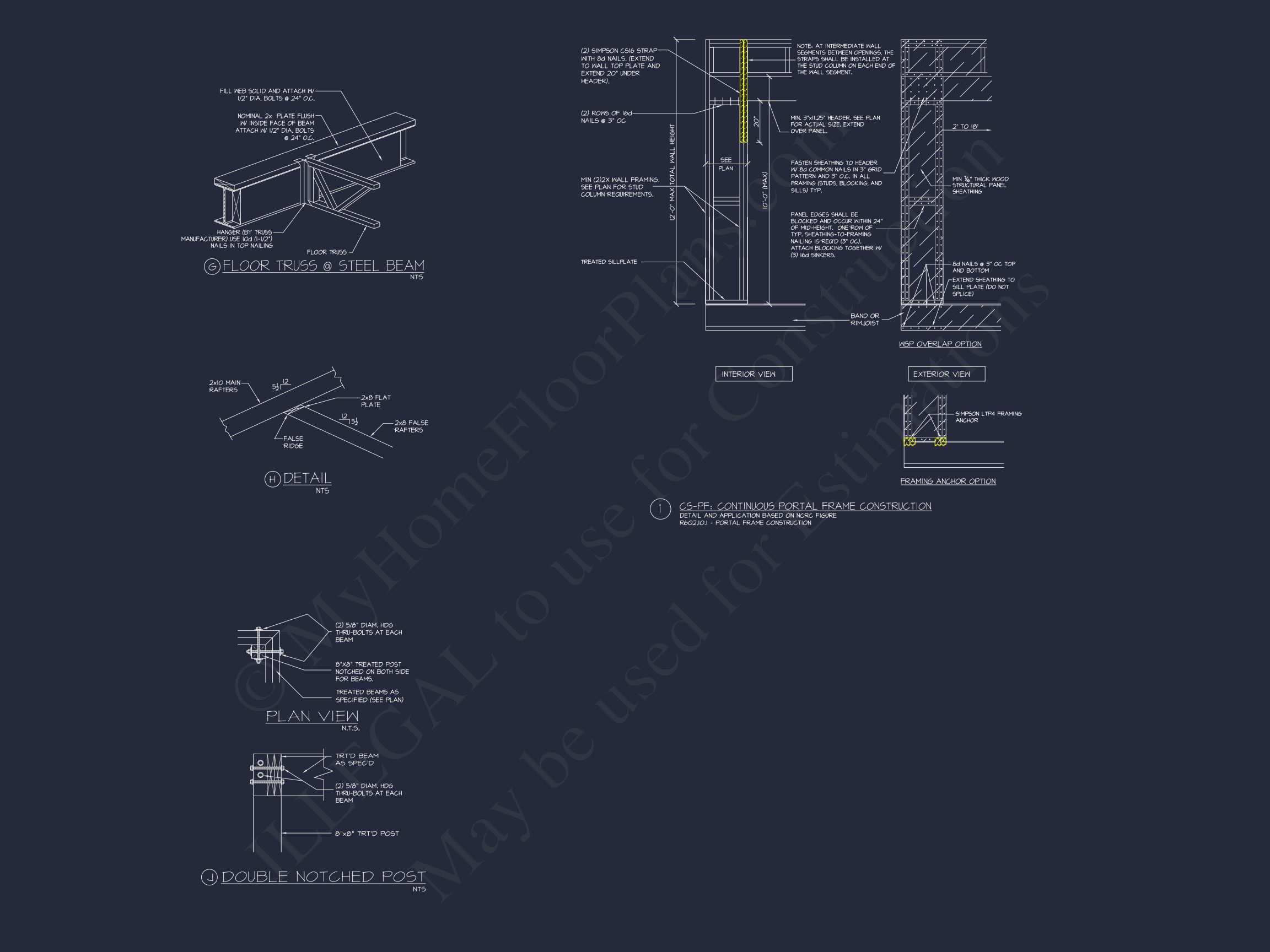 Elegant Beach house Floor Plan – Architectural Designs in CAD