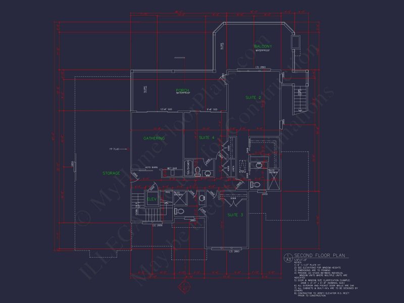 Elegant Beach house Plan: CAD and Blueprint Designs