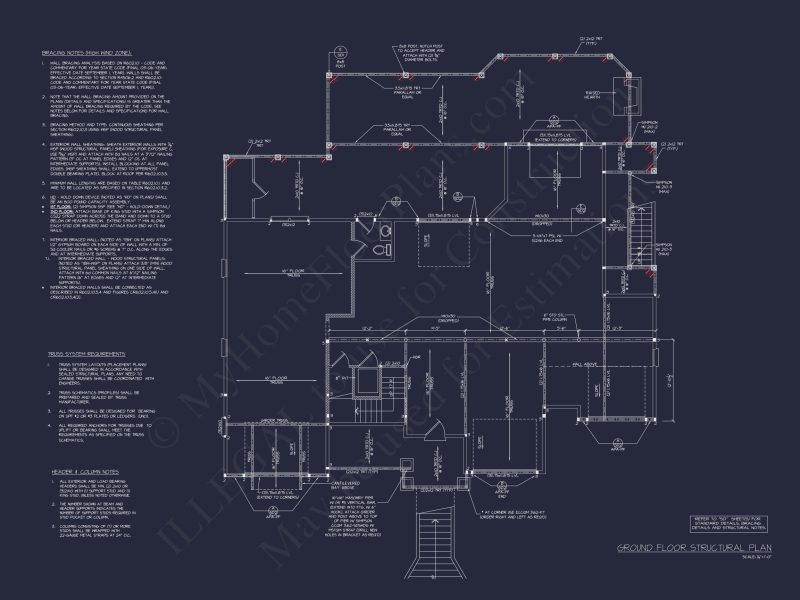 Elegant Beach house Plan: CAD and Blueprint Designs