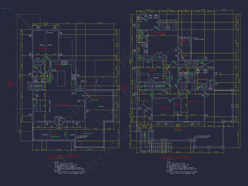 Elegant Beach house Plan with CAD Blueprint & Unique Designs