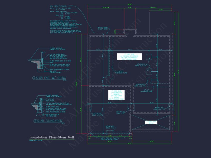 Elegant CAD house Plan with 2 Floors, Garage & 4 Bedrooms