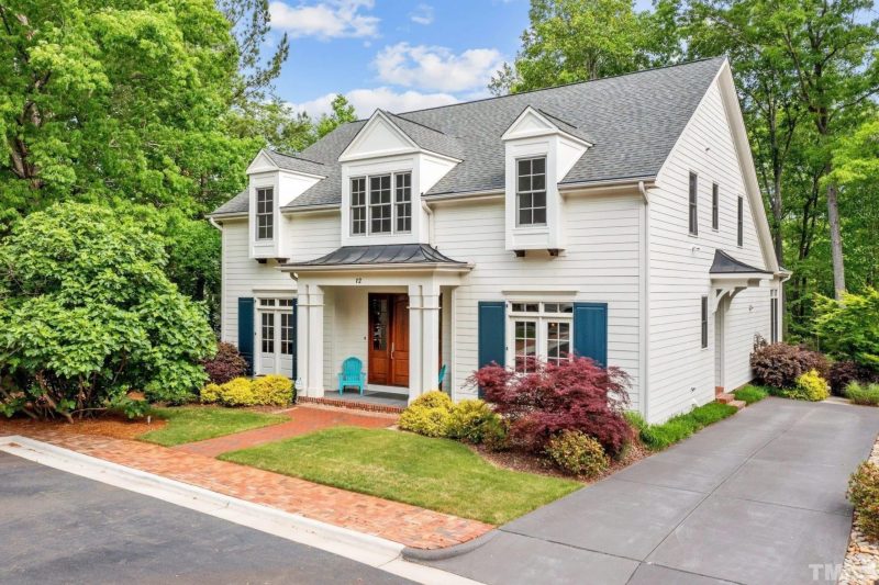 Elegant Cape Cod house Floor Plan with 2-Story Design