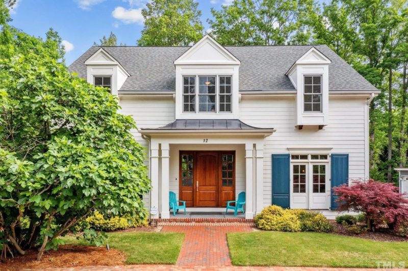 Elegant Cape Cod house Floor Plan with 2-Story Design