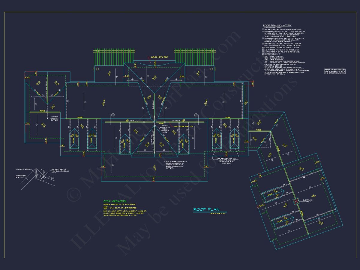 Elegant Cape Cod house Plan with 2 Stories & 6 Bedrooms
