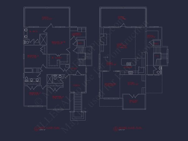 Floor Plan, CAD & Blueprint
