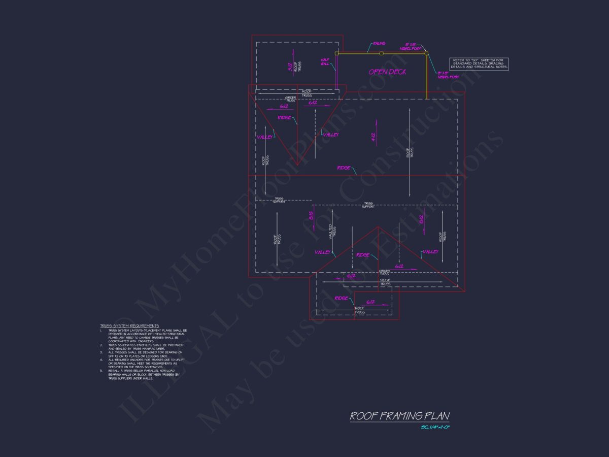 Elegant Coastal house Floor Plan with Detailed CAD Designs