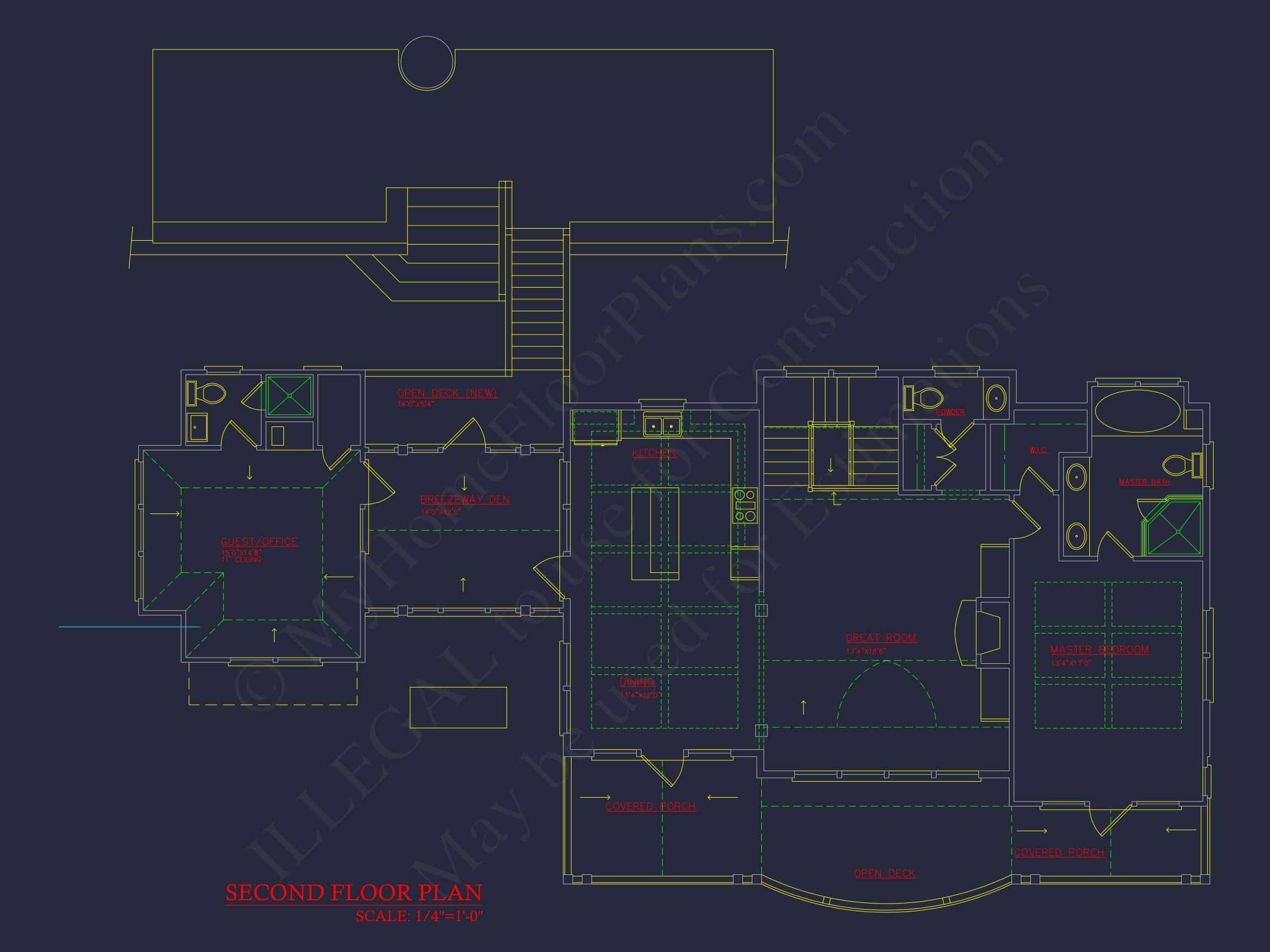 Elegant Coastal house Plan with Functional Architecture Designs & CAD
