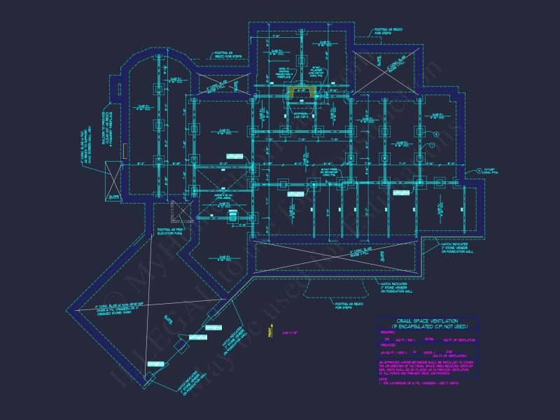 Elegant Colonial Revival house Plan with Detailed Floor Designs