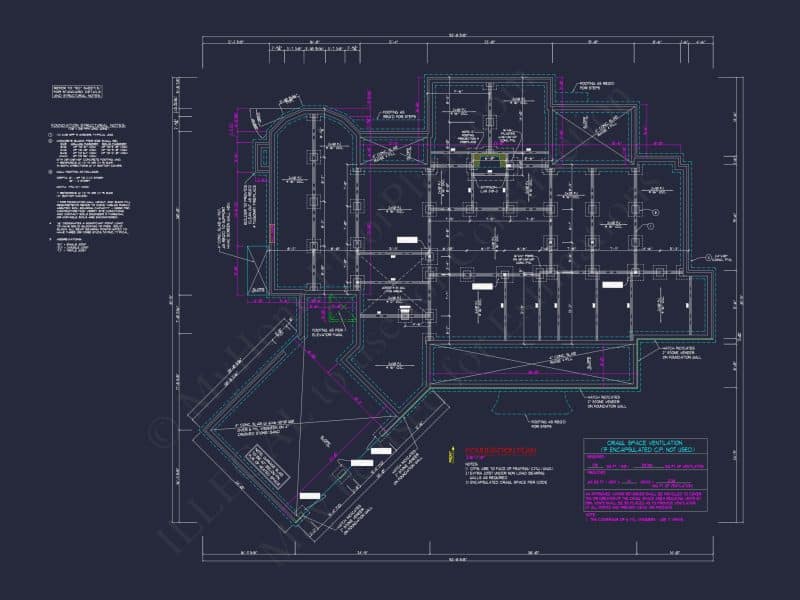 Elegant Colonial Revival house Plan with Detailed Floor Designs