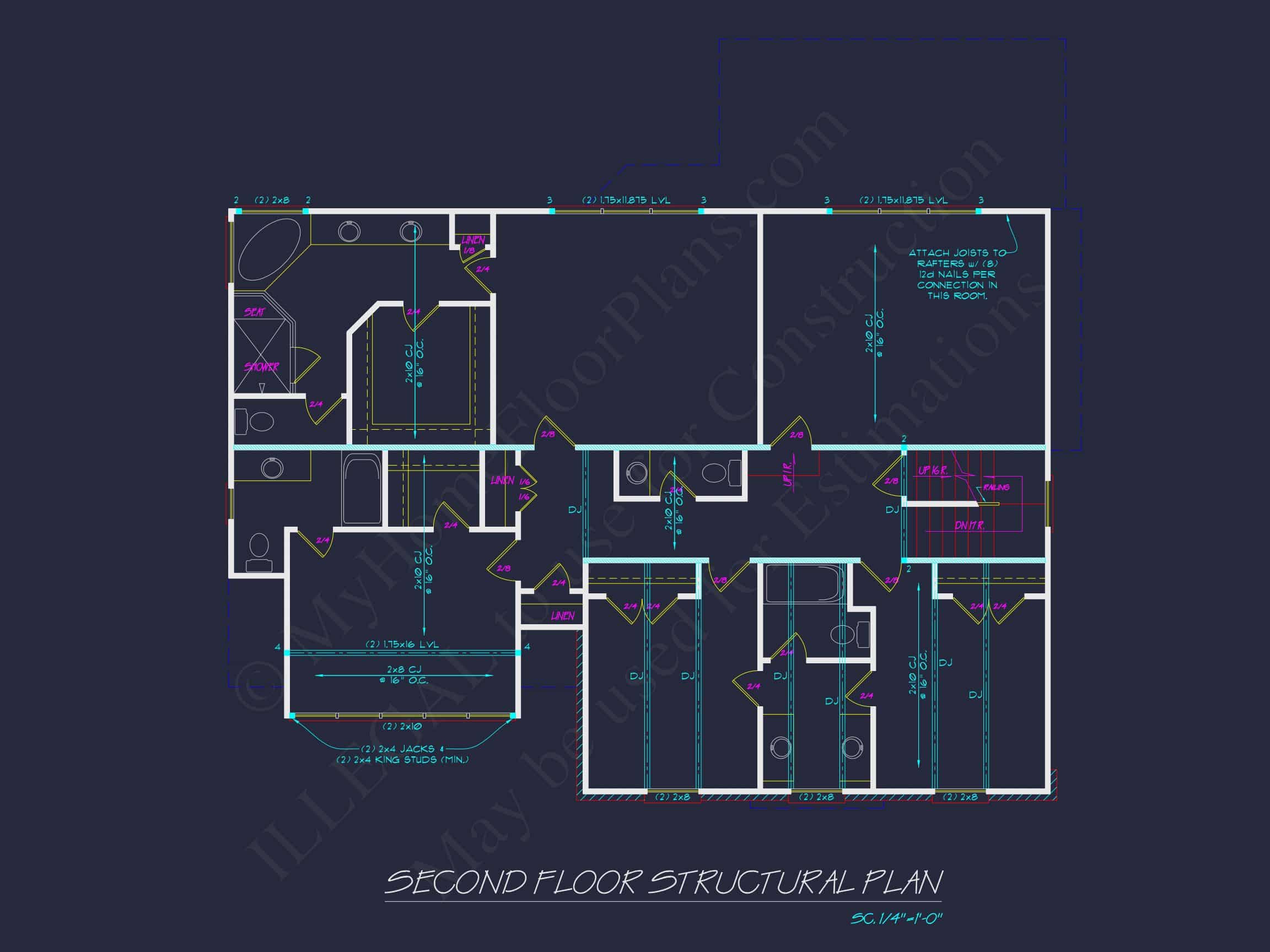 Elegant Colonial Revival house Plan with Spacious 2-Story Designs