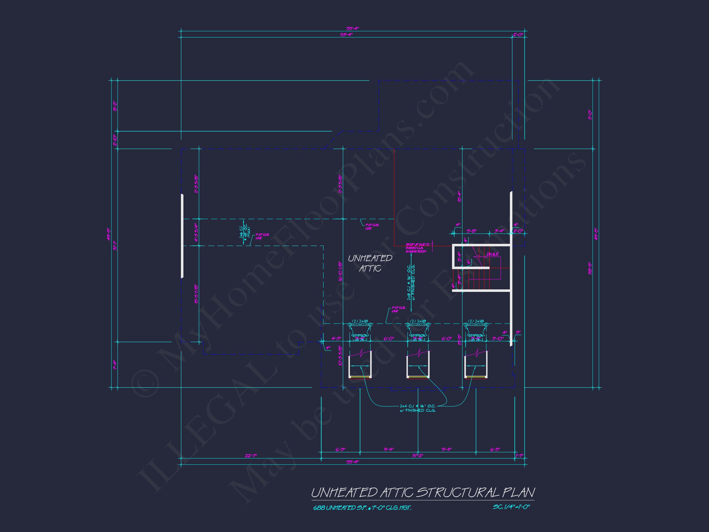 Elegant Colonial Revival house Plan with Spacious 2-Story Designs