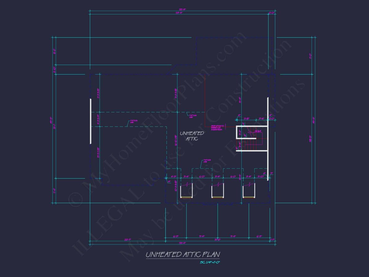 Elegant Colonial Revival house Plan with Spacious 2-Story Designs