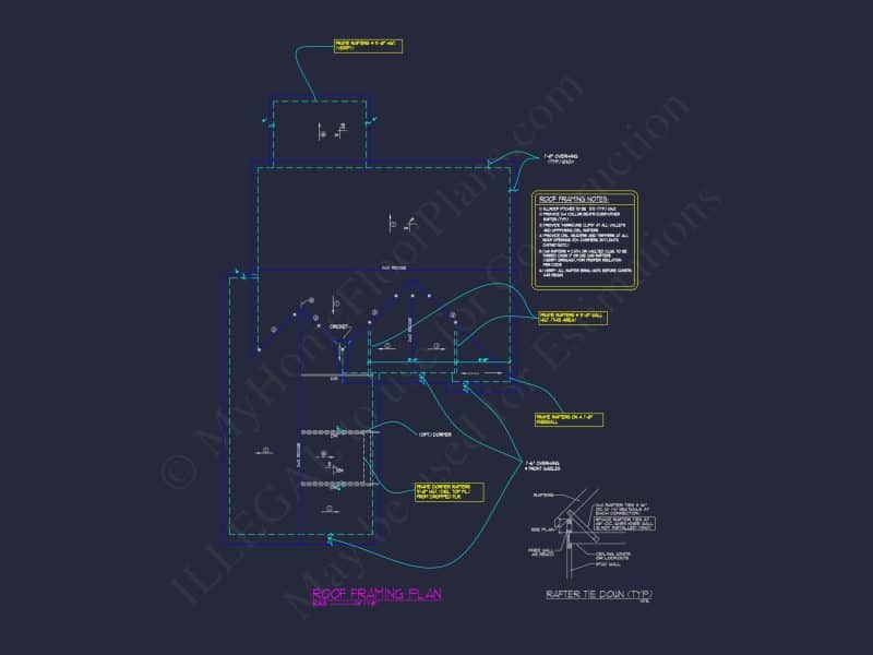 Elegant Craftsman house Plan with Blueprint and CAD Designs