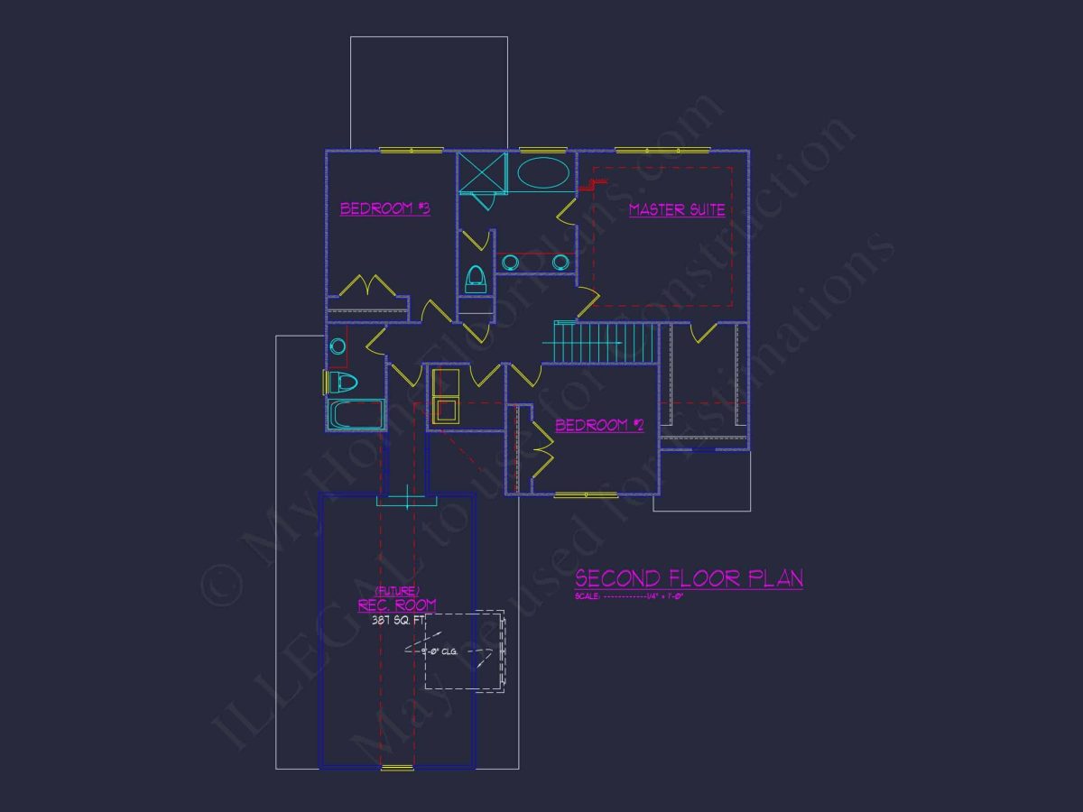 Elegant Craftsman house Plan with Blueprint and CAD Designs