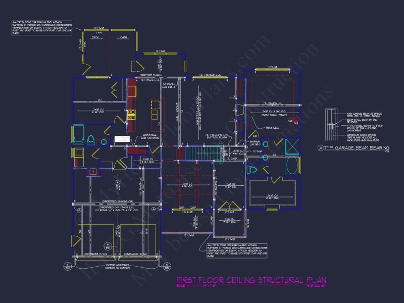 Elegant Craftsman house Plan with Detailed Blueprints & CAD Designs