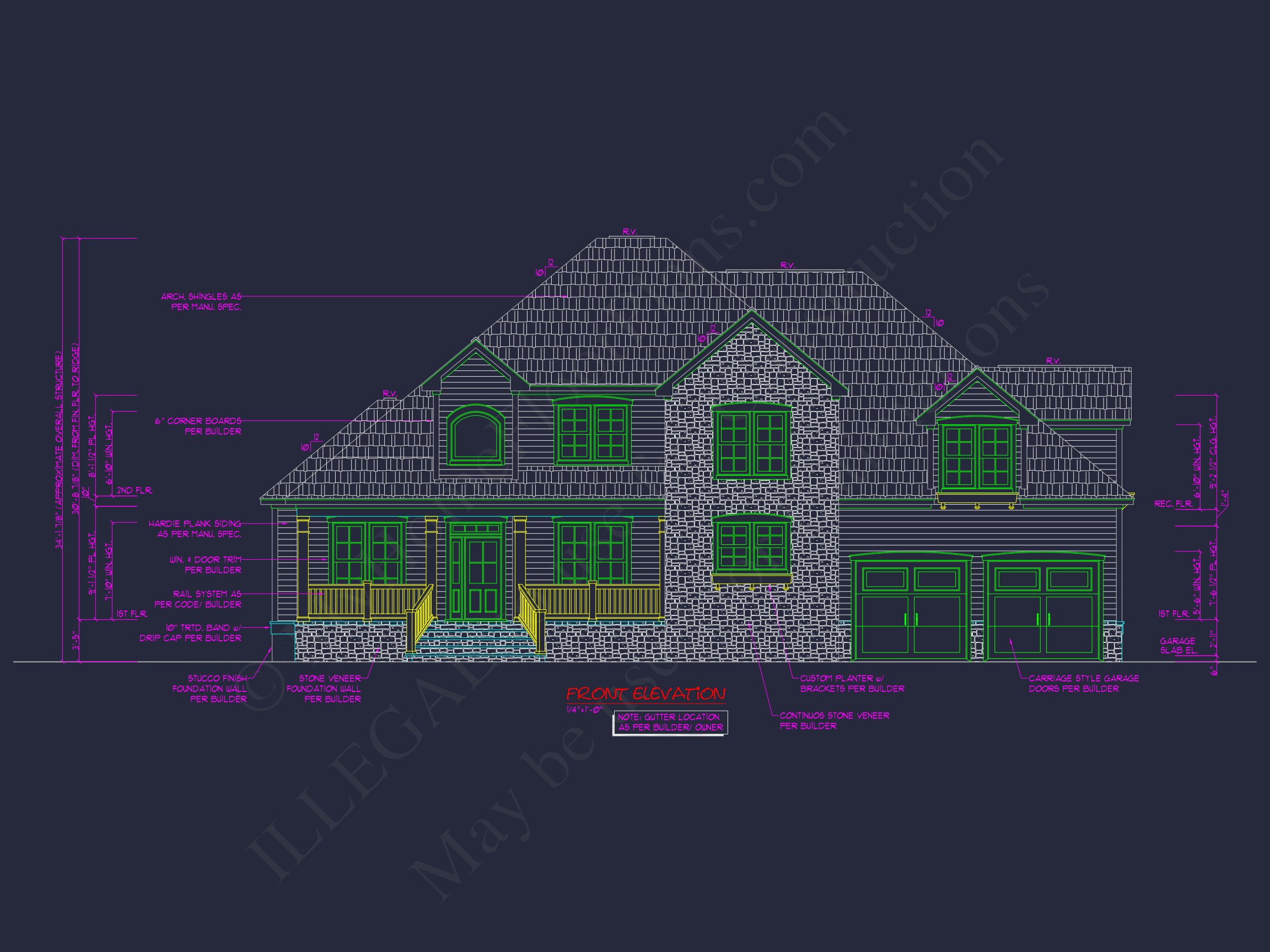 Elegant Craftsman Home Plan with Spacious Floor Designs