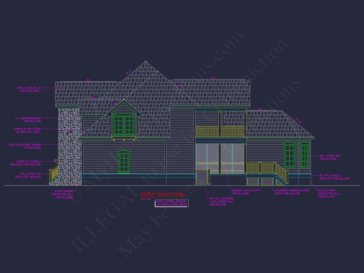 Elegant Craftsman house Plan with Spacious Floor Designs
