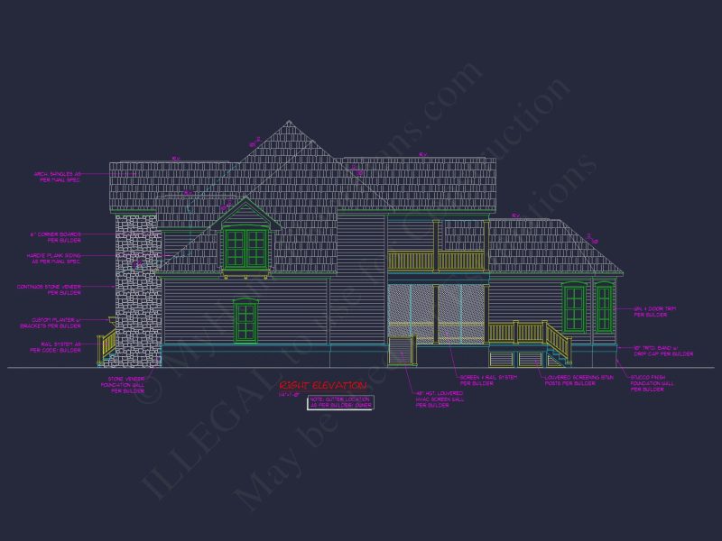 Elegant Craftsman house Plan with Spacious Floor Designs
