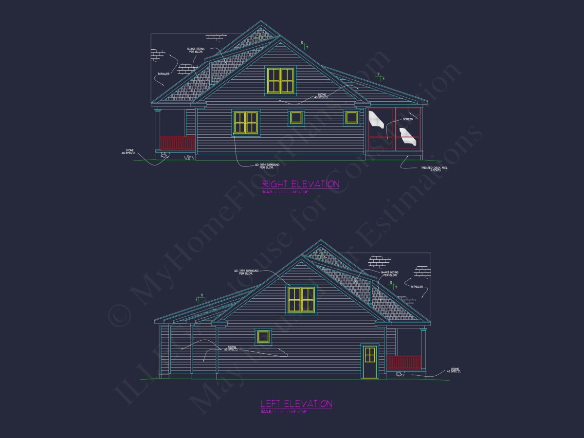 Elegant Craftsman house Plan with Spacious Floor Designs
