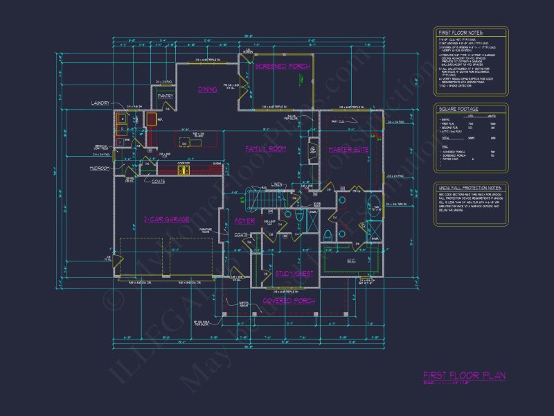 Elegant Craftsman house Plan with Spacious Floor Designs