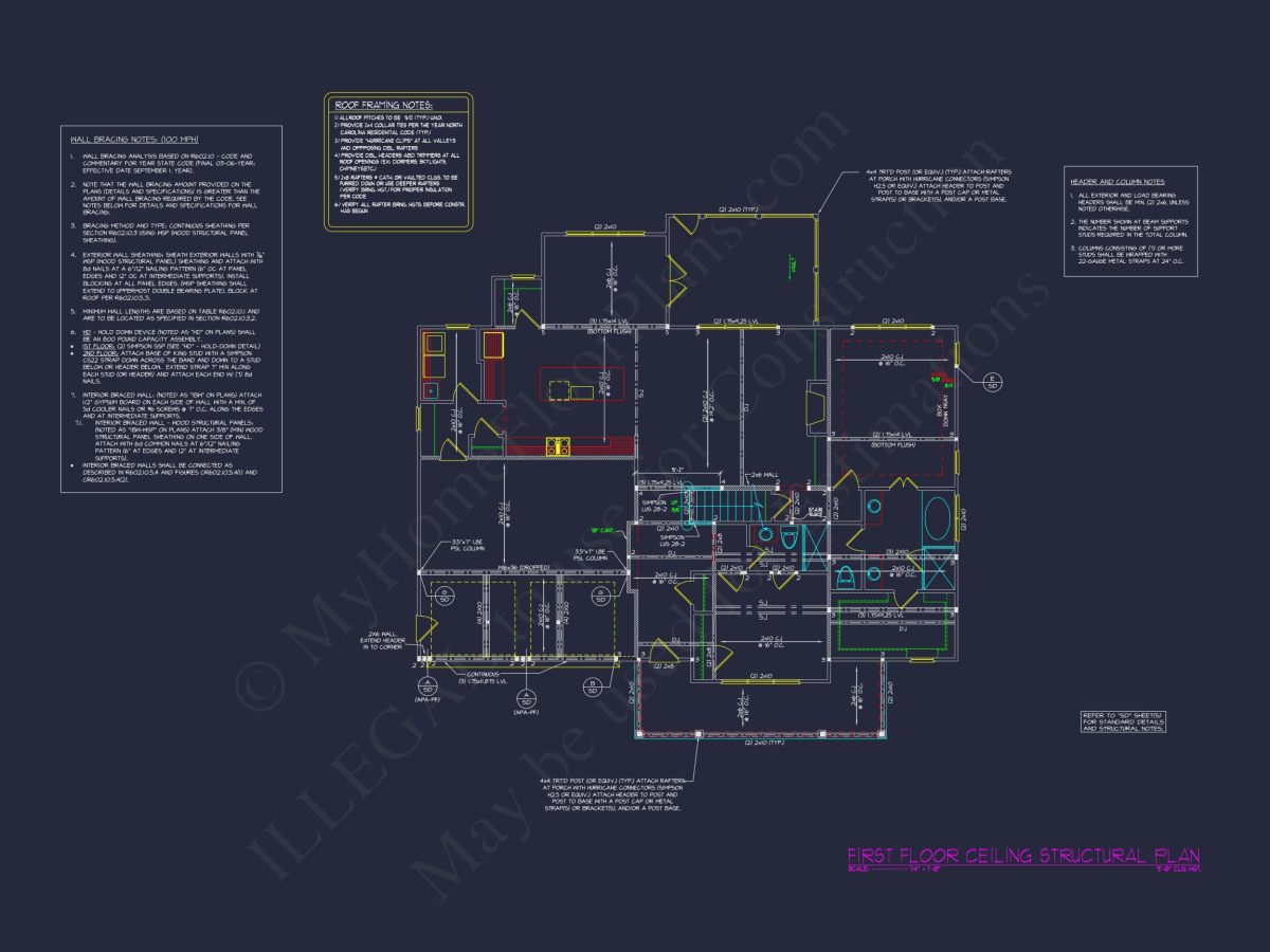Elegant Craftsman house Plan with Spacious Floor Designs