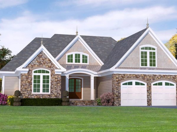 Elegant Craftsman house Plan with Spacious Layout and Bonus Room