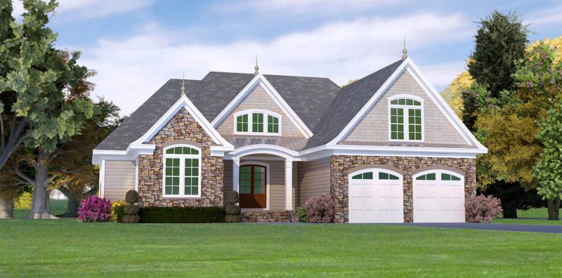 Elegant Craftsman house Plan with Spacious Layout and Bonus Room