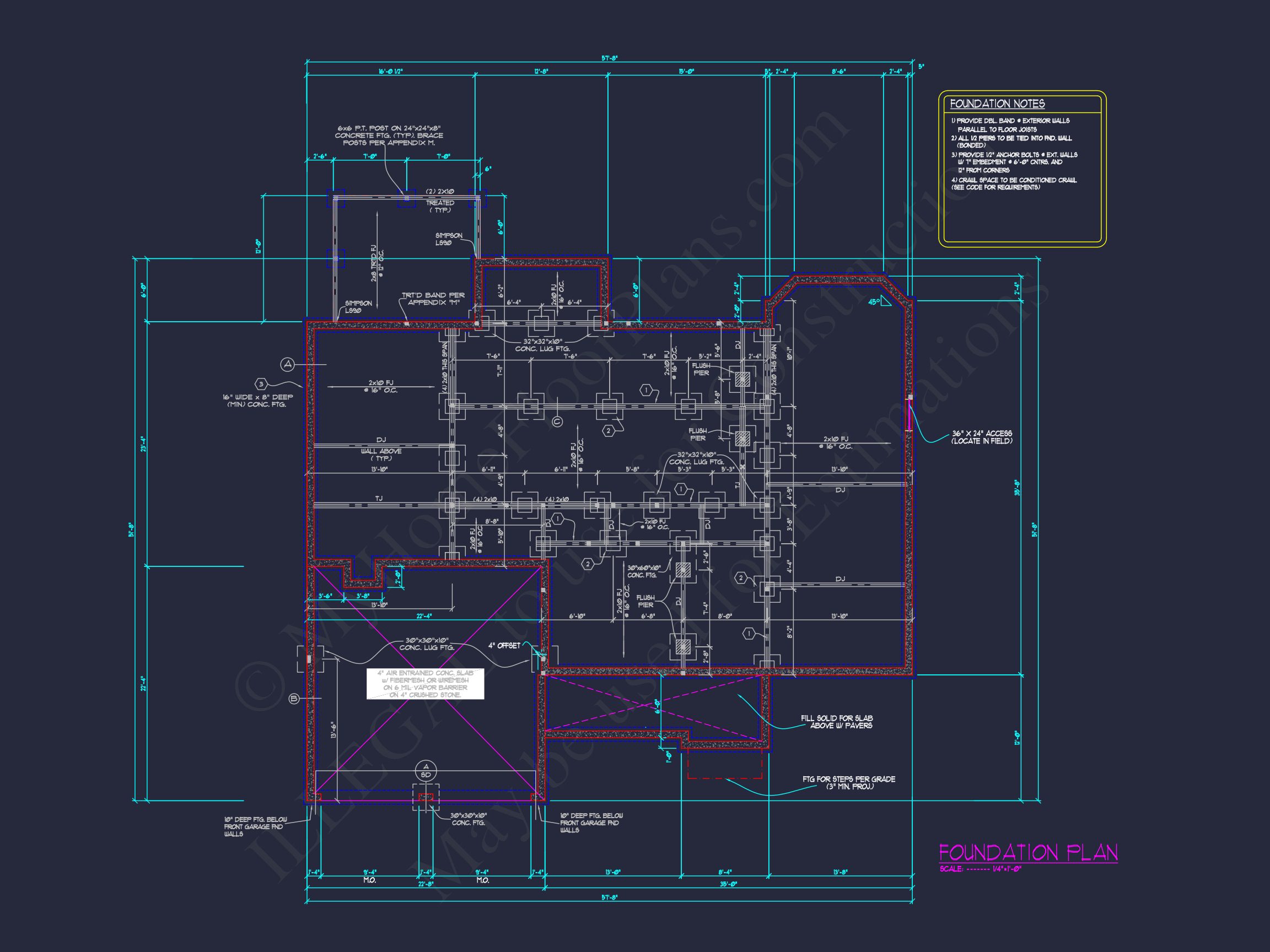 Elegant Craftsman house Plan,Floor Plan,and CAD Architecture