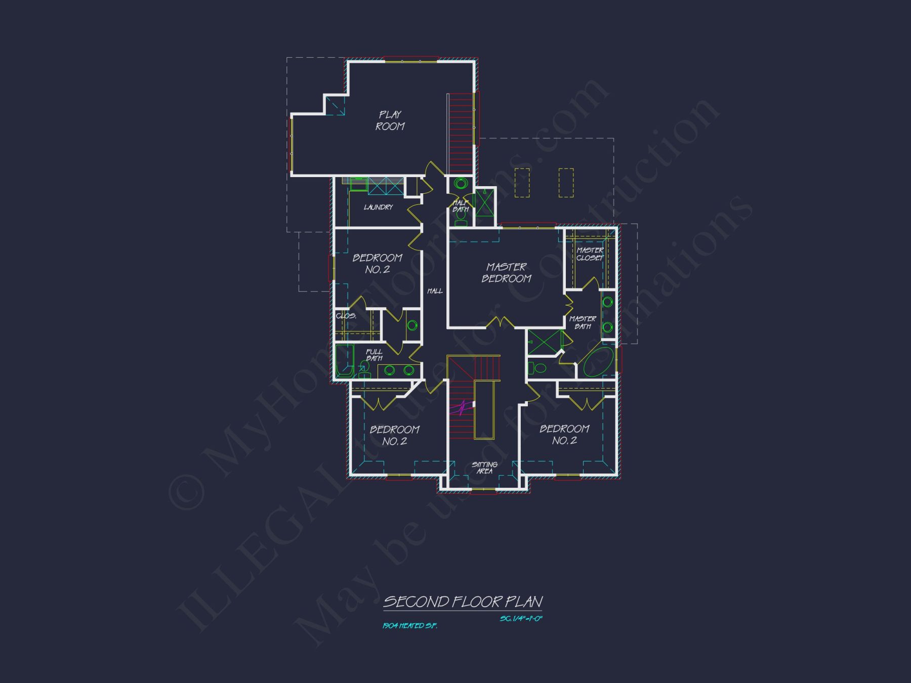 Elegant French Country house Plan with Spacious Floor Design